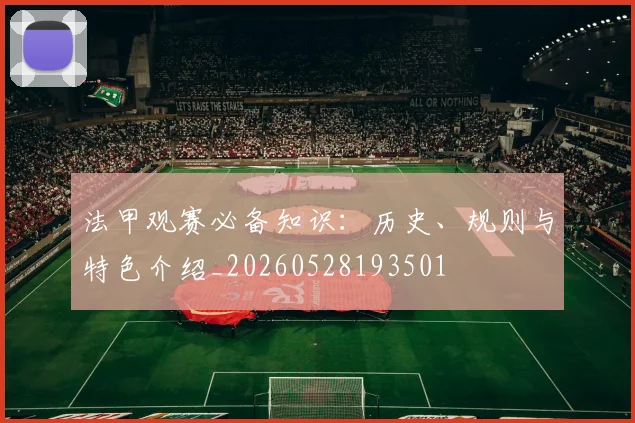 法甲观赛必备知识：历史、规则与特色介绍_20260528193501