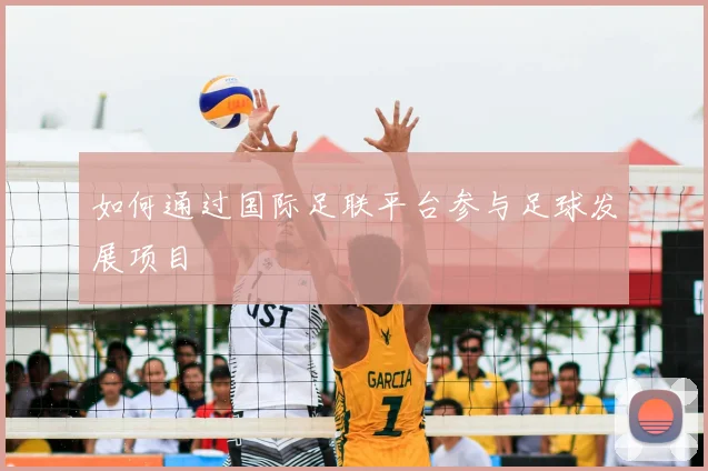 如何通过国际足联平台参与足球发展项目